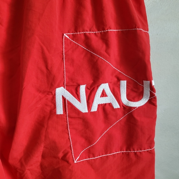 NAUTICA COLORBLOCK PATCHWORK SWIM TRUNKS Size L - Picture 6 of 10